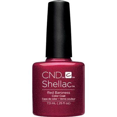 CND Shellac - Red Baroness (0.25 oz) | CND - CM Nails & Beauty Supply
