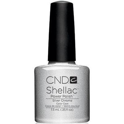 CND Shellac - Silver Chrome (0.25 oz) | CND - CM Nails & Beauty Supply