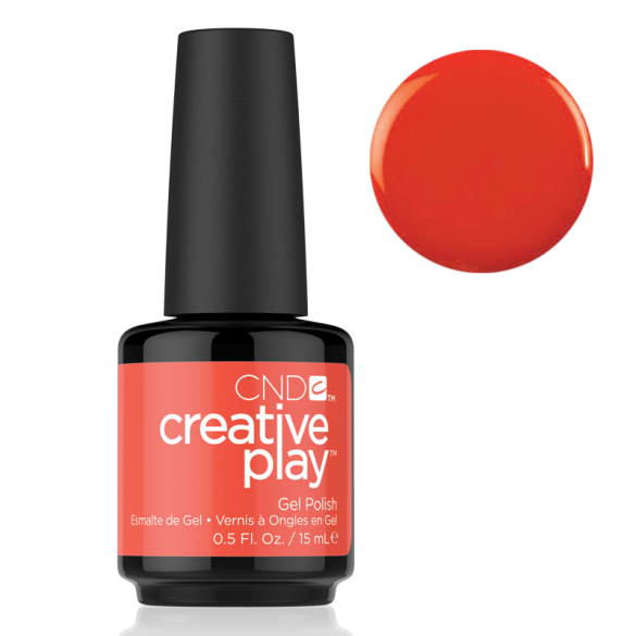 CND Creative Play Gel Polish - # 499 Tangerine Rush | CND - CM Nails & Beauty Supply