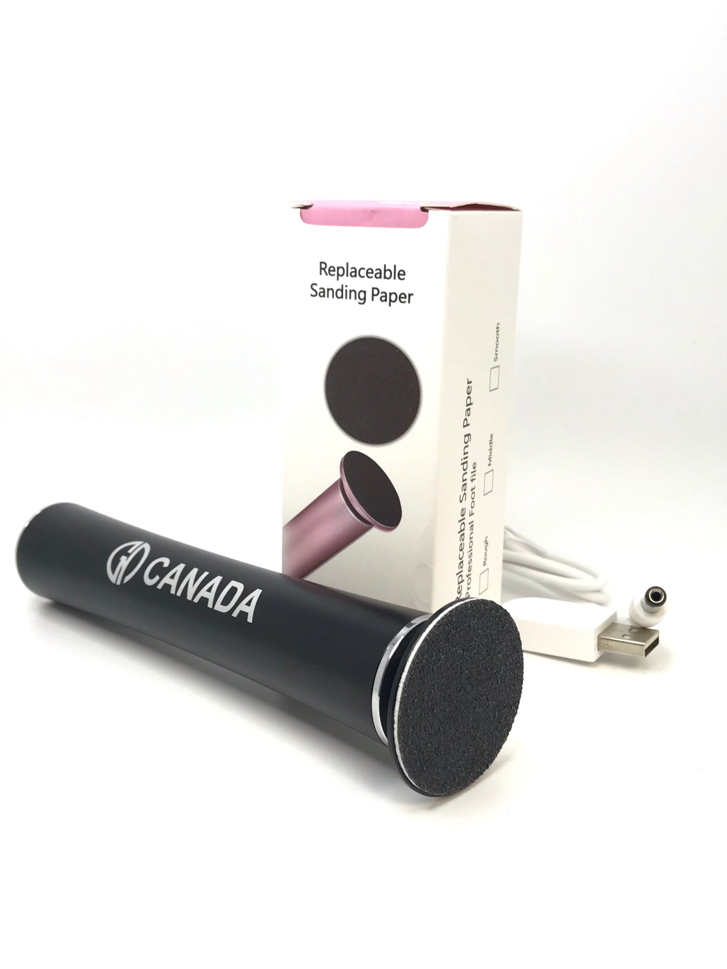 Electric Foot Callus Remover – Rechargeable Pedicure Tool for Smooth Heels | GND Canada - CM Nails & Beauty Supply