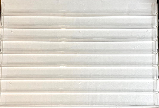Wall-Mounted Nail Polish Rack – Holds 240 Bottles, Clear Acrylic Display (In-Store Pickup Only) - CM Nails & Beauty Supply