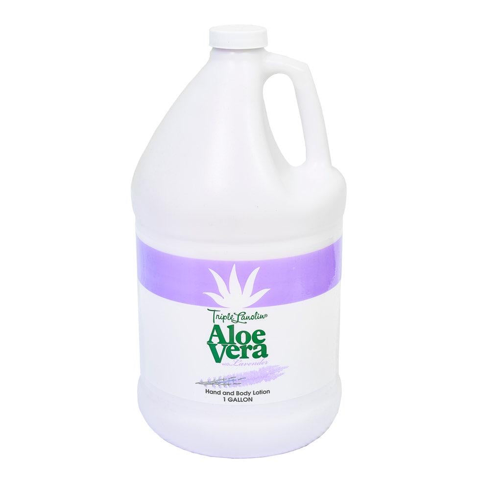 Triple Lanolin Aloe Vera Lavender | Hand and Body Lotion 1 gallon - CM Nails & Beauty Supply