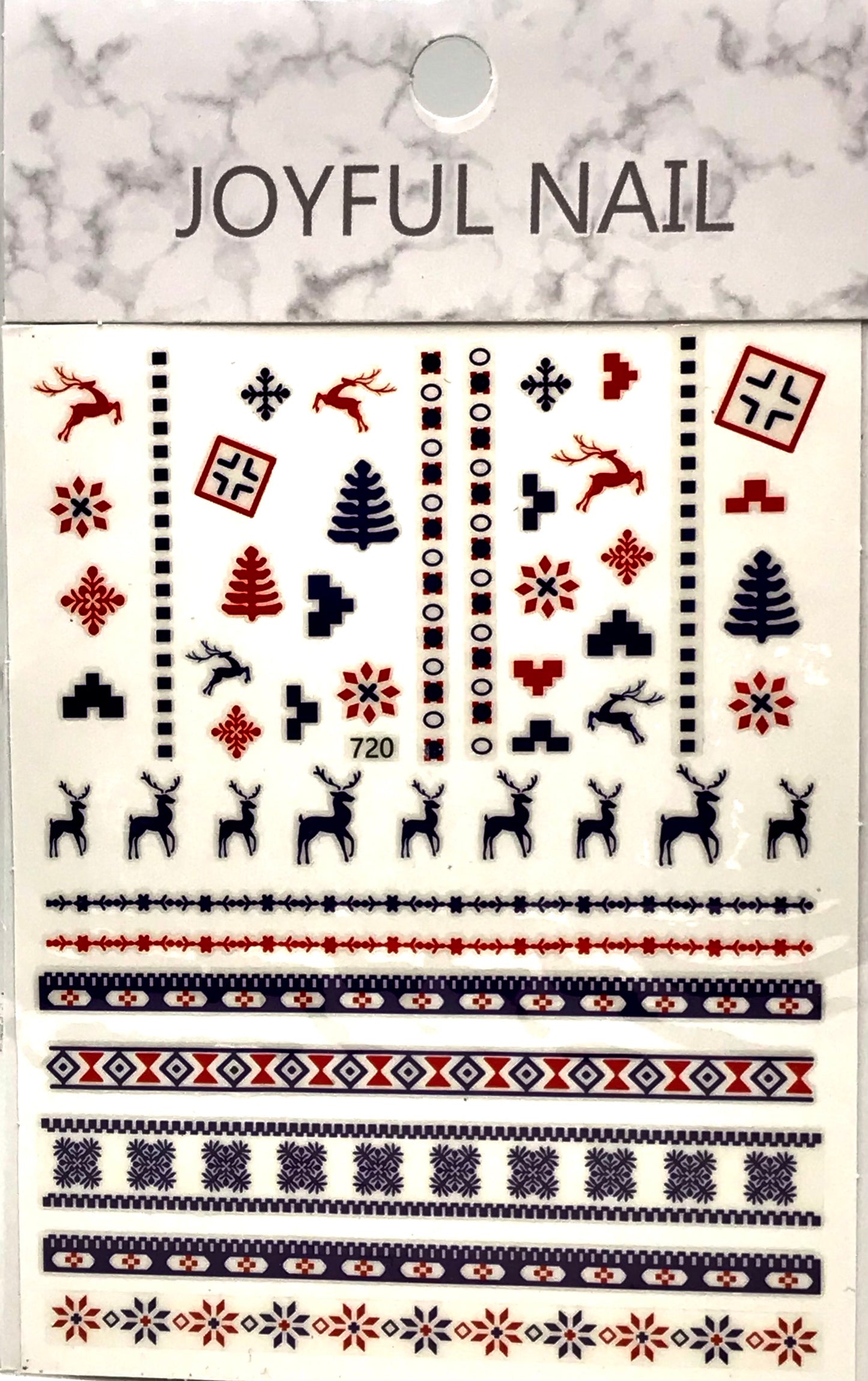 Nails Stickers Joyful 720 - CM Nails & Beauty Supply