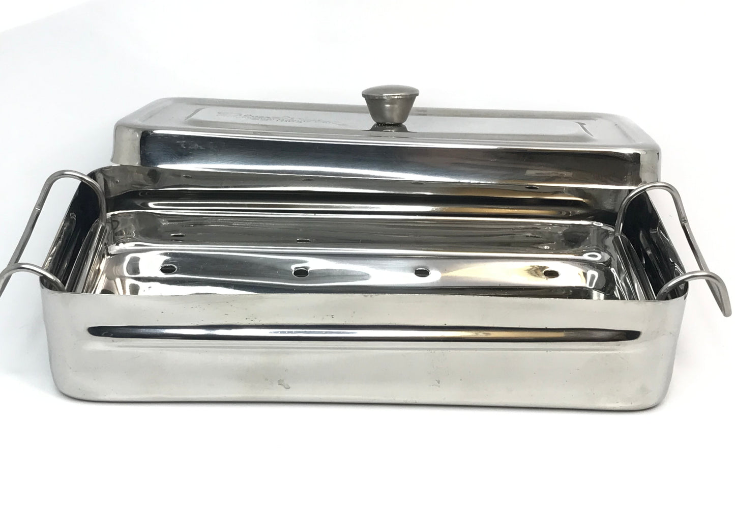 Sterilizer Tray with Cover Stainless Steel - CM Nails & Beauty Supply
