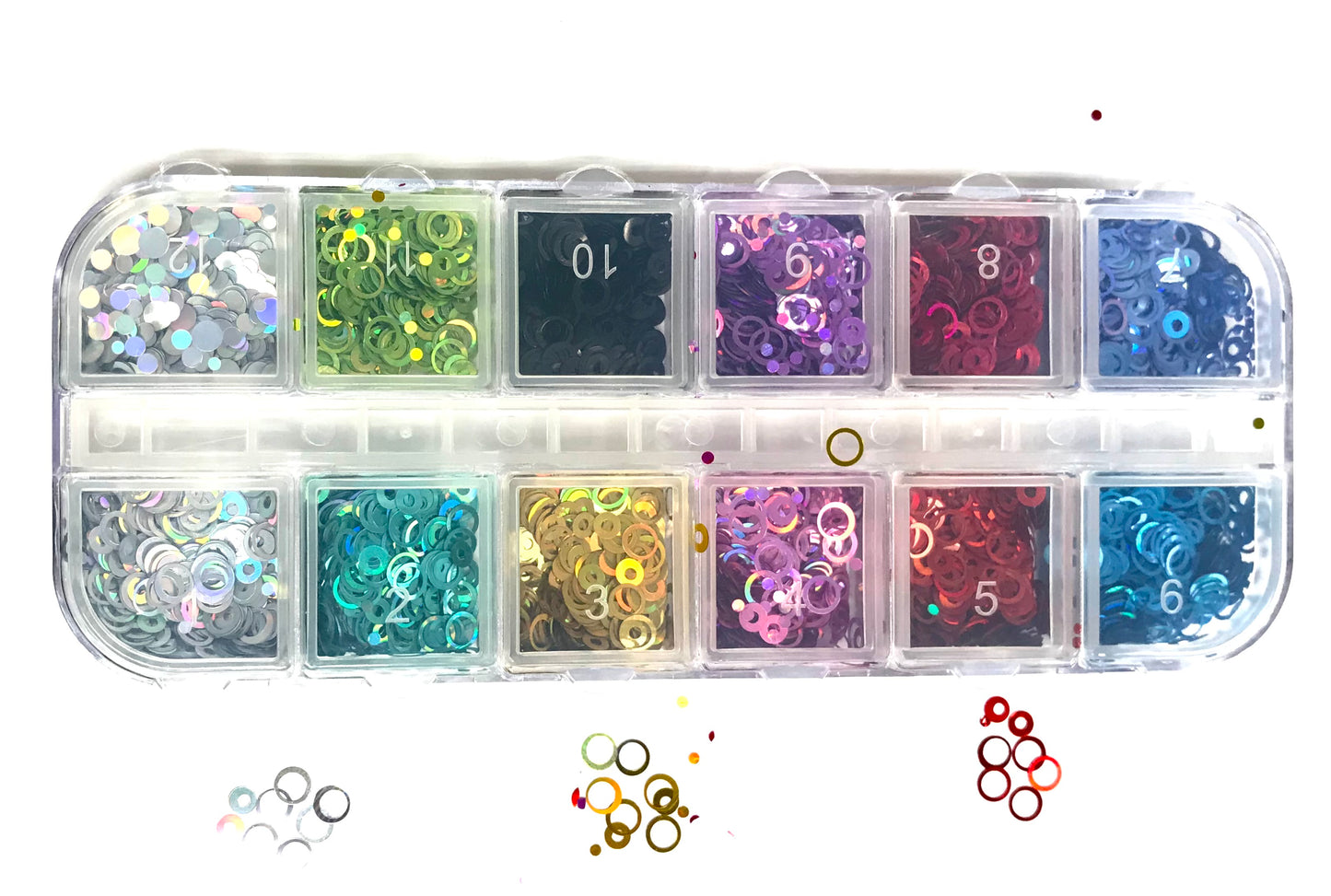 Nail Art Design | 275 RF Round | Over 2000 pcs | - CM Nails & Beauty Supply