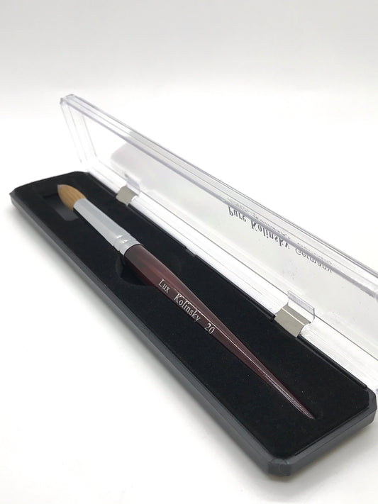 Acrylic Brush #20 Lux Kolinsky Germany - CM Nails & Beauty Supply