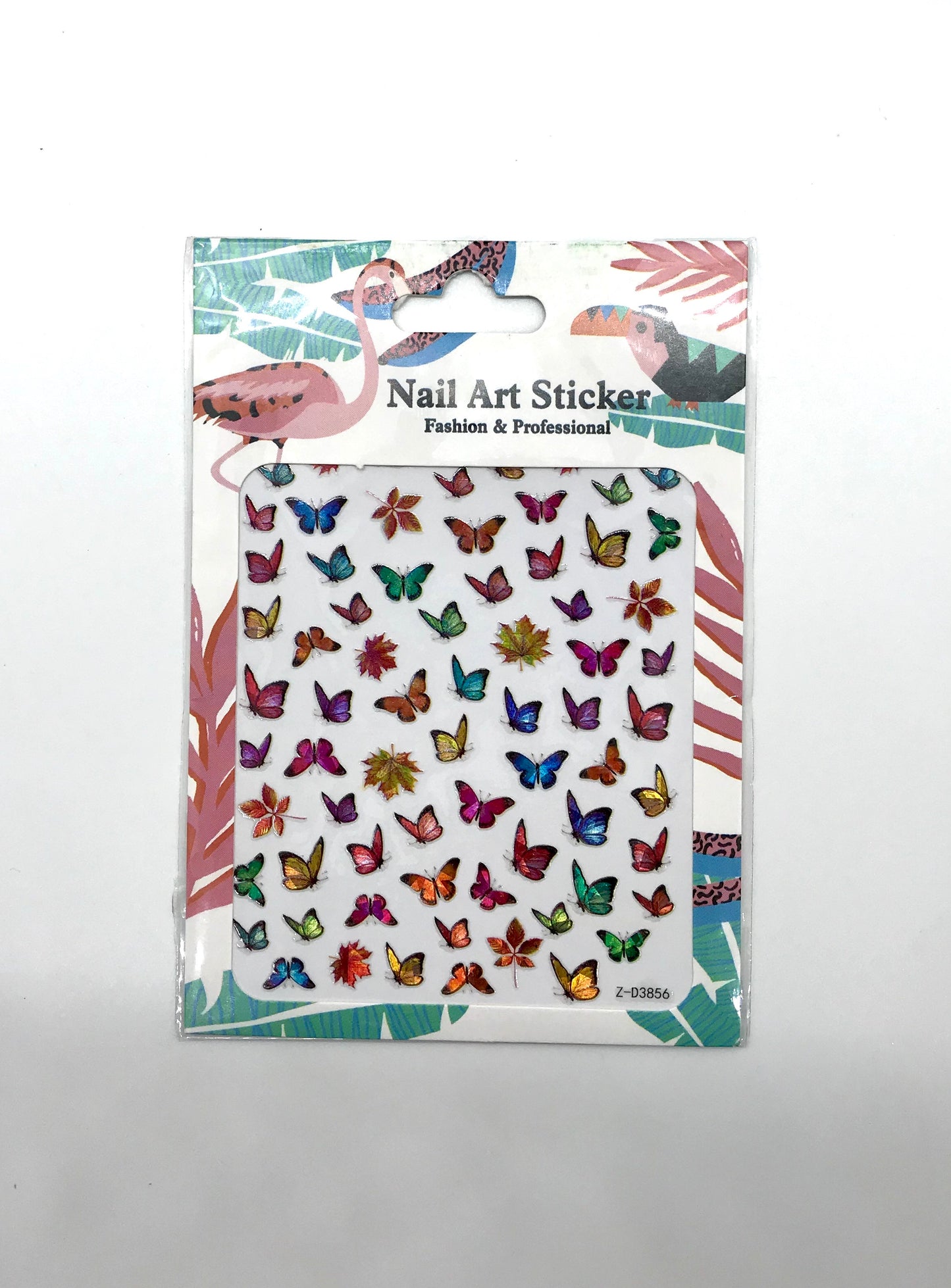 Butterfly Nail Art Stickers Waterproof (3856) - CM Nails & Beauty Supply