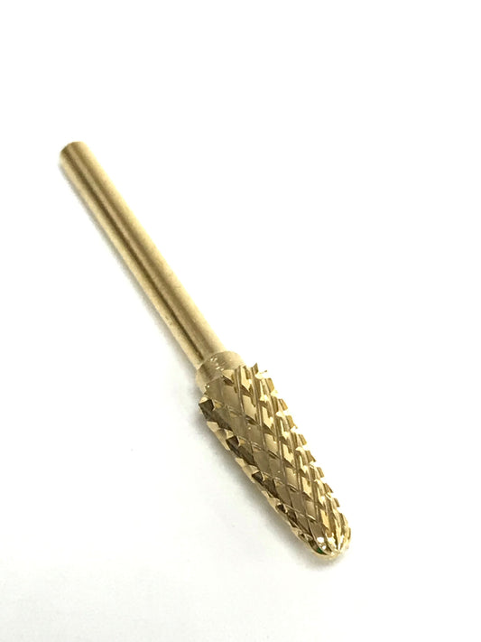 Mini Volcano Carbide Coarse (3/32 Gold) - CM Nails & Beauty Supply
