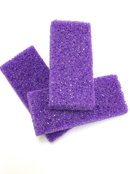 Diposable Pumice Bar -COARSE| Yellow | Purple | (10PCS) - CM Nails & Beauty Supply