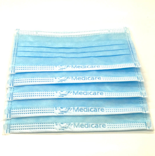 Medicare Ear Face Mask (Box of 50) - 4 Layer (FDA Approved) - CM Nails & Beauty Supply
