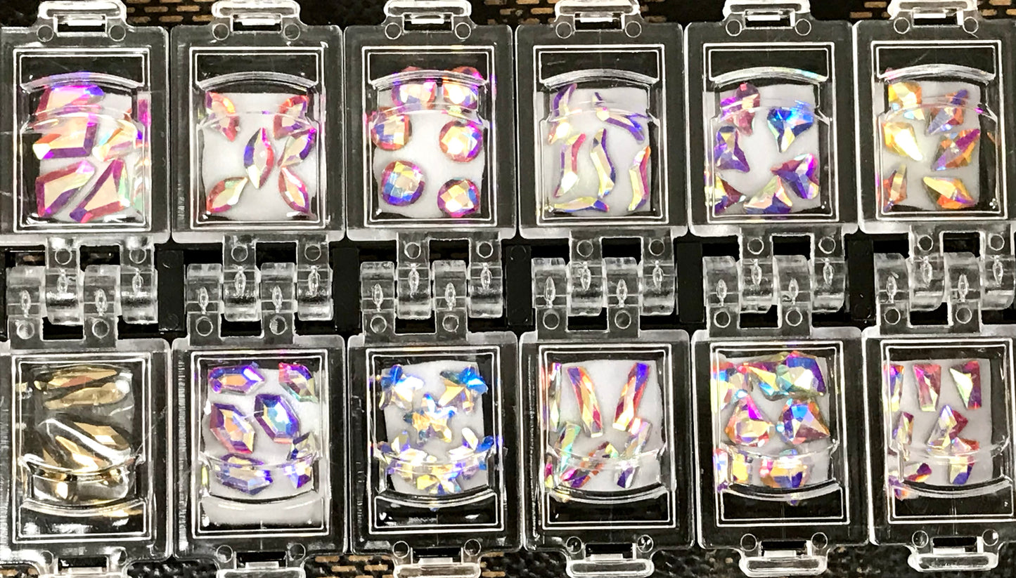 Nail Art Design | 275 CJA | Rhinestone Multi Colours - CM Nails & Beauty Supply