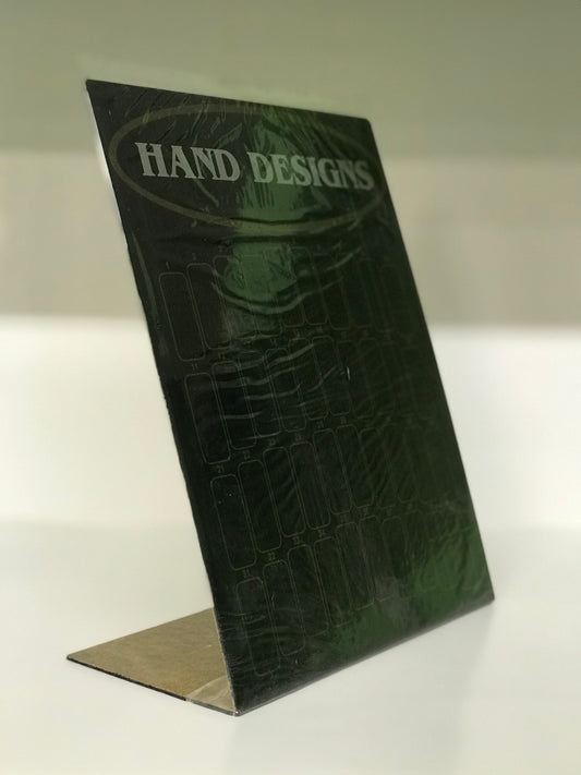 Hand Designs Black Board ( Hold 40) - CM Nails & Beauty Supply