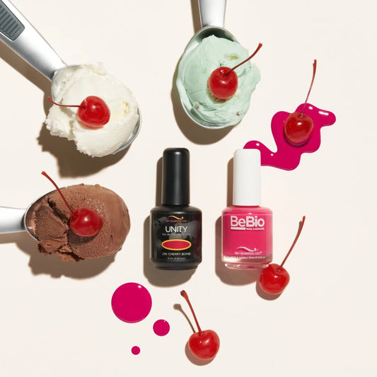 BeBio Nail Lacquer - 296 CHERRY BOMB - CM Nails & Beauty Supply