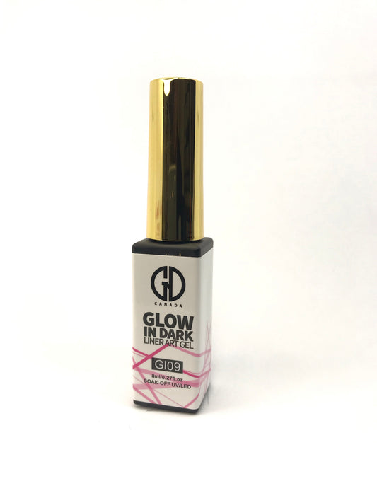 Nail Art Gel Liner | Glow in The Dark | GND Canada 09 | 0.27 Oz - CM Nails & Beauty Supply