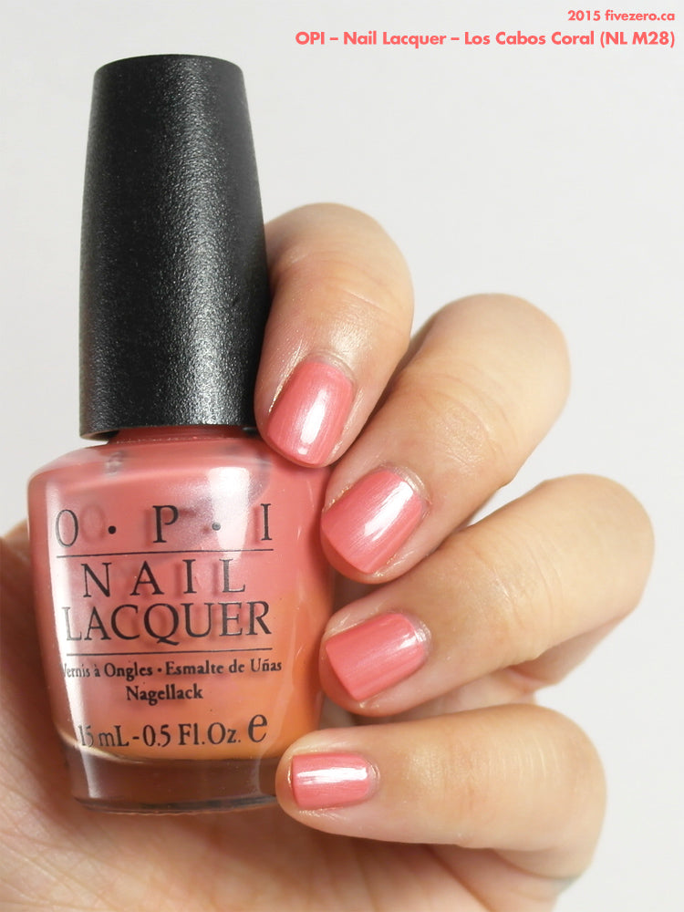 OPI Nail Lacquer - M28 Los Cabos Coral | OPI® - CM Nails & Beauty Supply