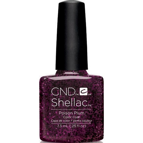 CND Shellac - Poison Plum (0.25 oz) | CND - CM Nails & Beauty Supply