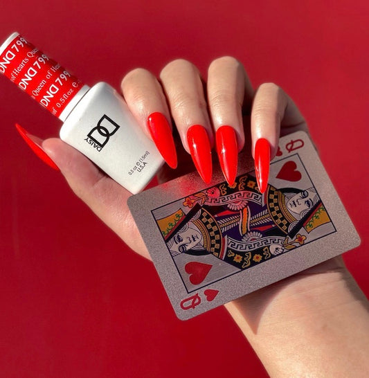 DND - Queen of Hearts #799 - Gel & Lacquer Duo - CM Nails & Beauty Supply