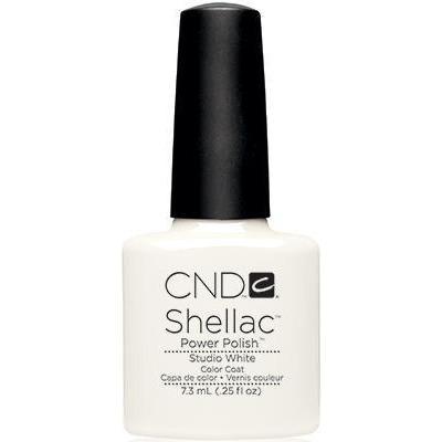 CND Shellac - Studio White (0.25 oz) | CND - CM Nails & Beauty Supply