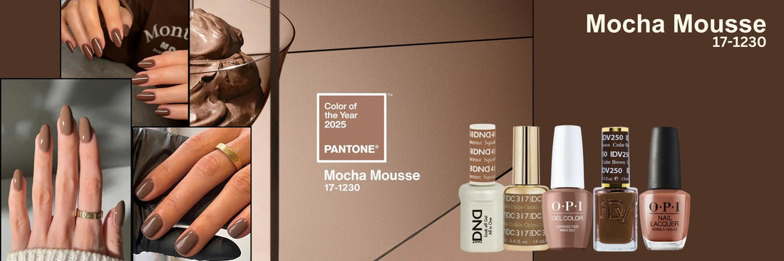 Mocha Mousse: The Chic, Timeless Nail Shade Taking Over 2025 - CM Nails & Beauty Supply