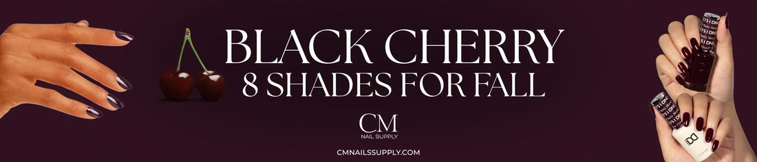 Black Cherry Nails for Fall