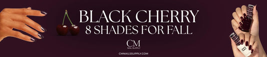 Black Cherry Nails for Fall
