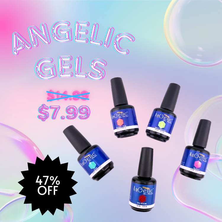 AnGelic Gels Sale - Up to 47% off - CM Nails & Beauty Supply