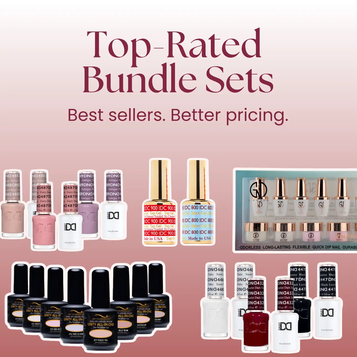 Top-rated gel nail polish kits for beginners
