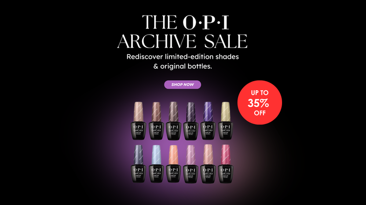 The OPI Archive Sale: Black Bottle Blowout - CM Nails & Beauty Supply