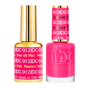 DC - Peacock Pink #012 Gel & Lacquer Duo
