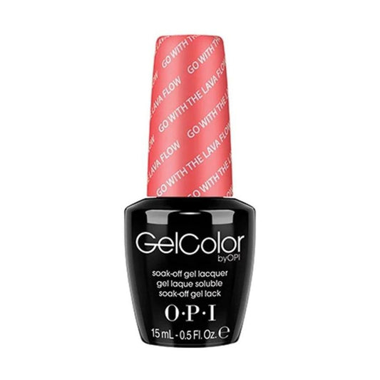 OPI GelColor - Go with the Lava Flow - H69 - CM Nails & Beauty Supply