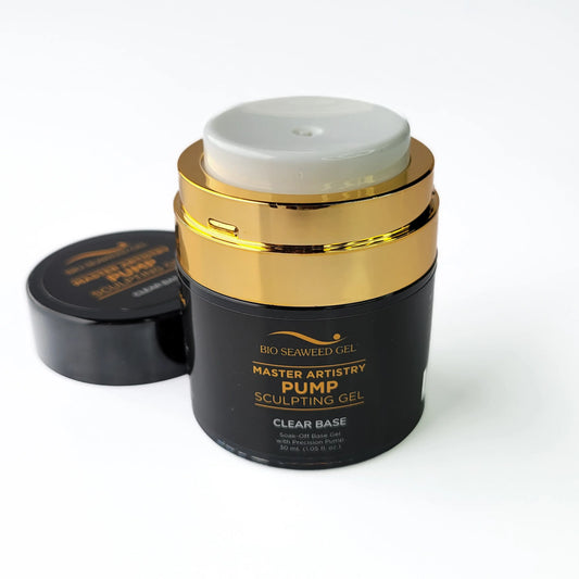Bio Seaweed Master Artistry Pump - Clear Base Sculpting Gel - CM Nails & Beauty Supply