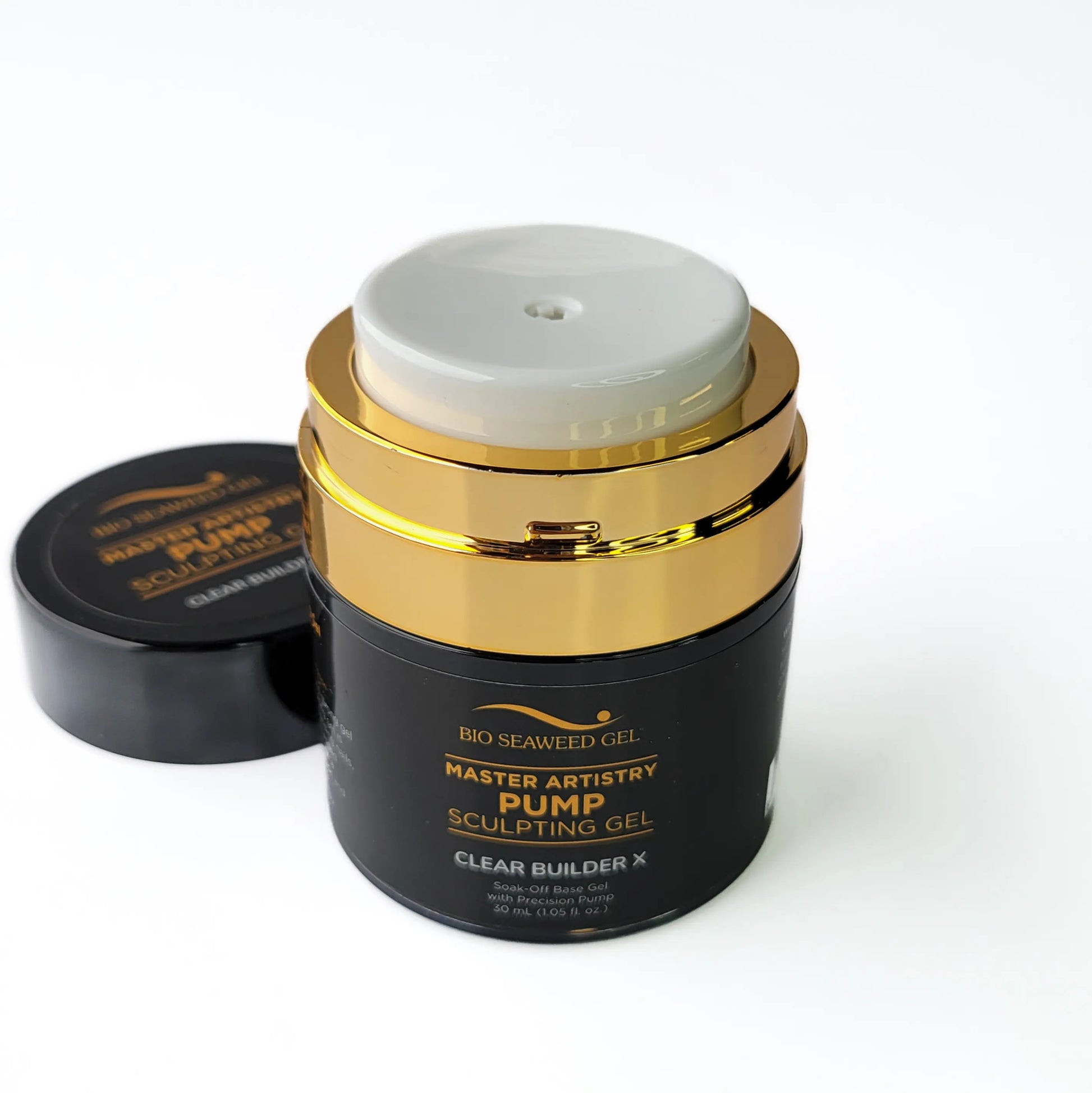 Bio Seaweed Master Artistry Pump Clear Builder X Sculpting Gel - CM Nails & Beauty Supply