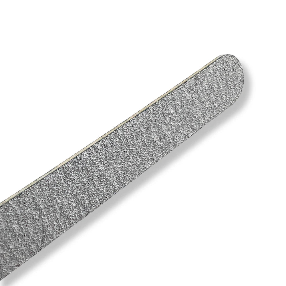Mini Nail File Zebra Round 100/100 Grit (50 Pack)