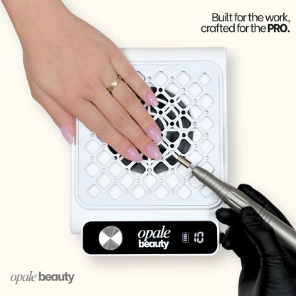 Opale Beauty Nail Dust Collector - Cordless Professional Desk Vacuum