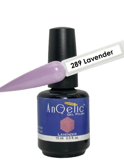 AnGelic Gel Polish 0.5 oz - 289 Lavender - CM Nails & Beauty Supply