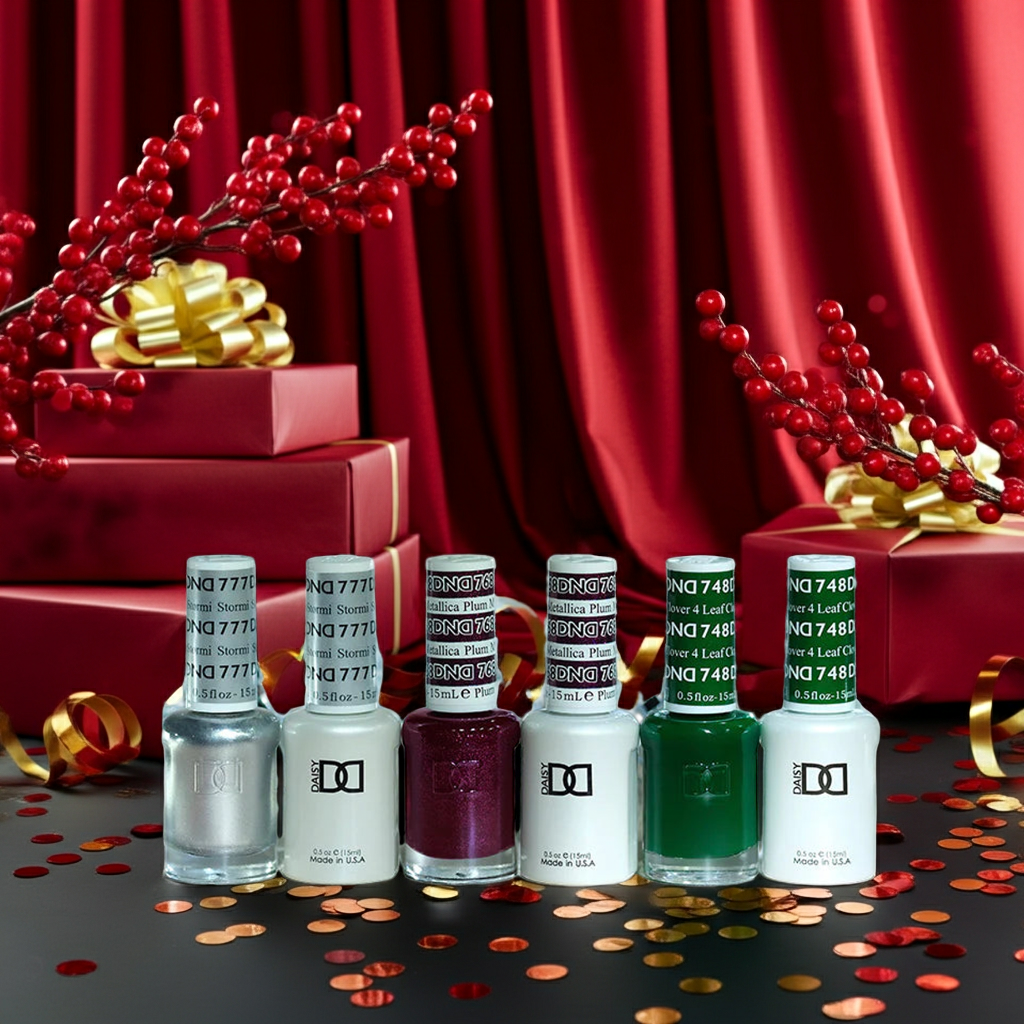 DND Grinch Don't Kill My Shine Holiday Trio Bundle - Gel & Lacquer Set