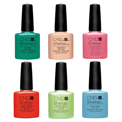CND Shellac Summer 6pc Collection Bundle 2026 #1