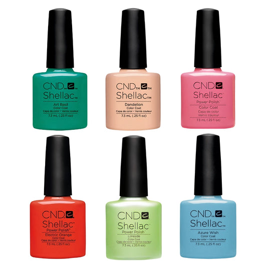 CND Shellac Summer 6pc Collection Bundle 2026 #1