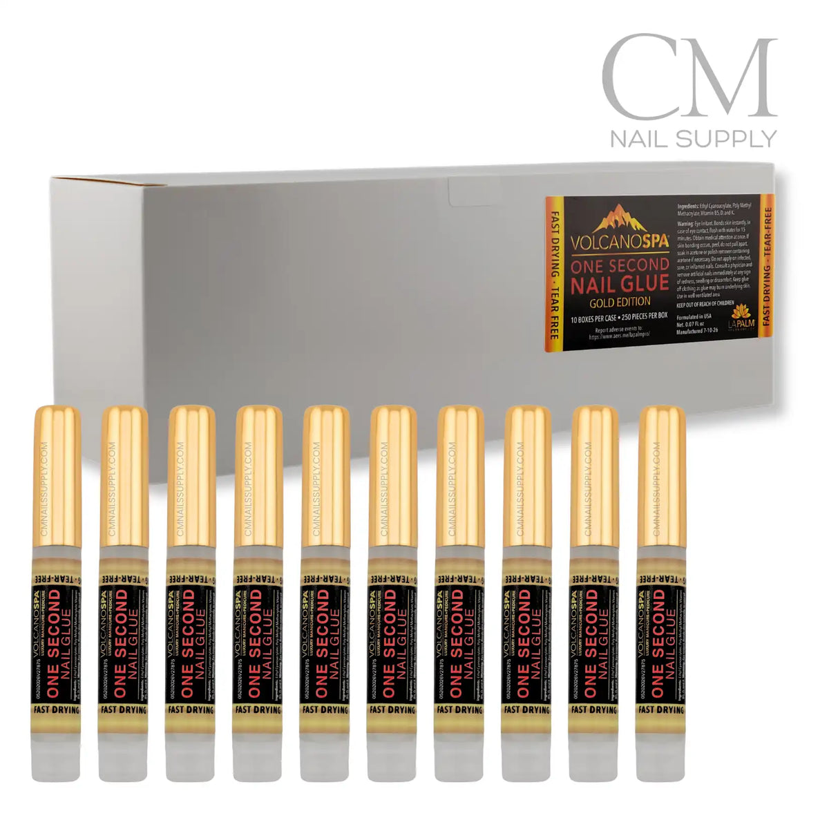 Nail Glue by La Palm | Volcano Spa Gold Edition