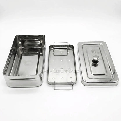 Stainless Steel Sterilizer Box (1pc)