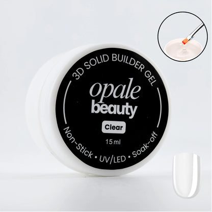 Opale Beauty 5-in-1 3D Solid Gel (Clear)