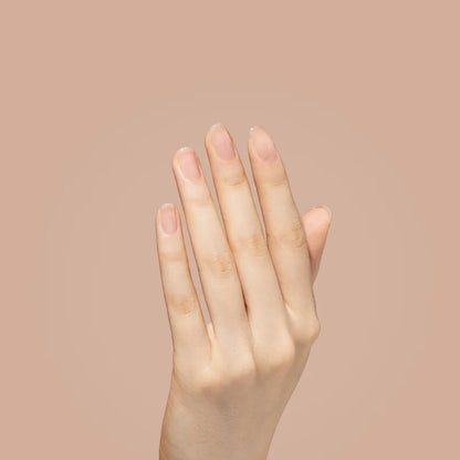 manicure hand with bio seaweed gel 12 tea party at CM Nails Supply 