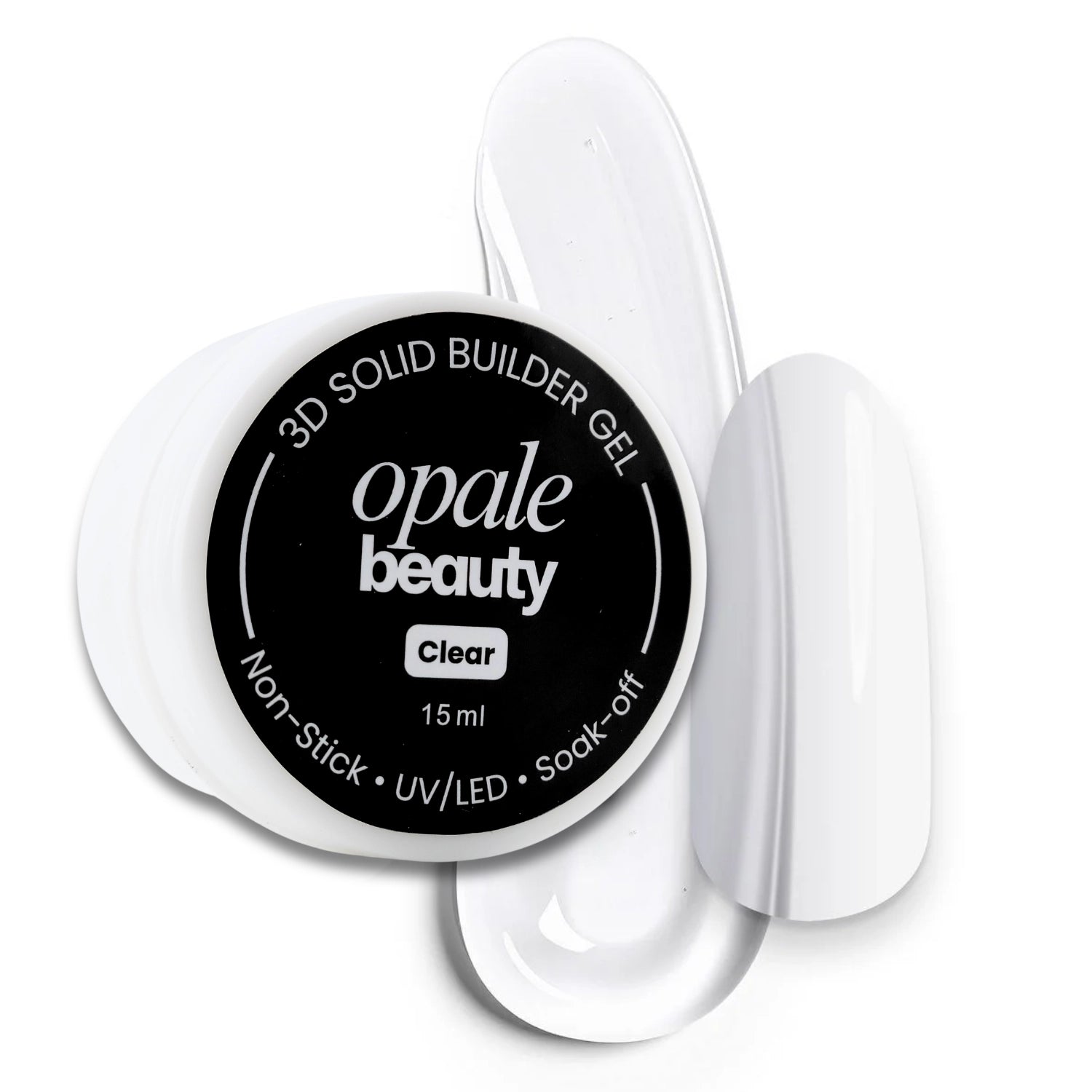 3D sculpting gel used to create raised nail art designs