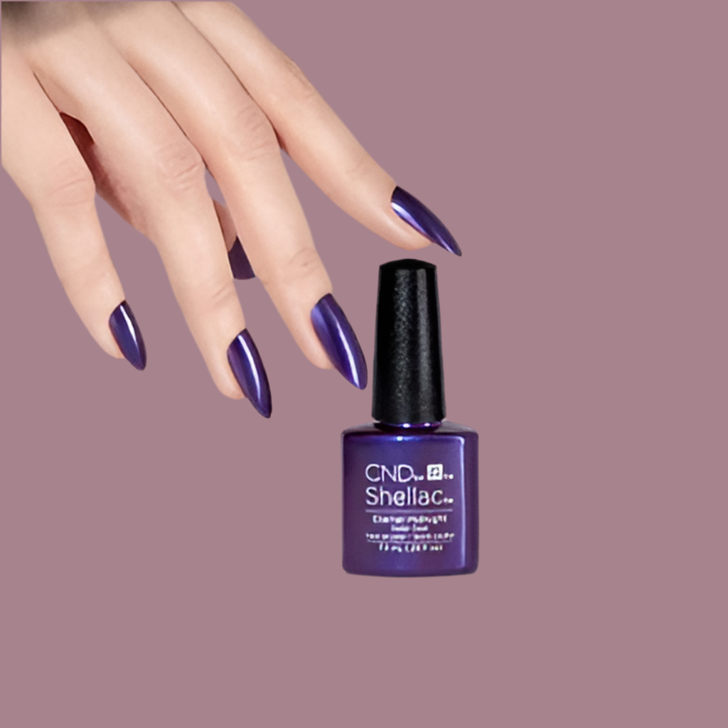 CND Shellac - Eternal Midnight (0.25 oz) CND - CM Nails & Beauty Supply