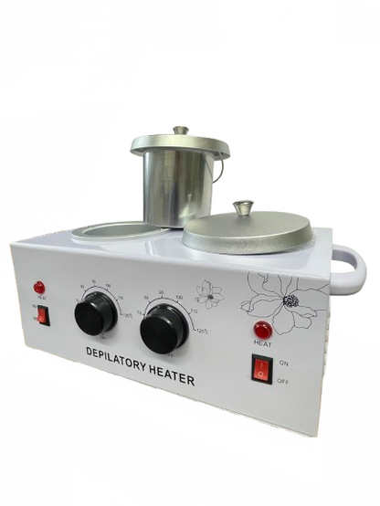 Double Wax Warmer / Heater – Pro Electric DIL Heater. Fits tall wax cans.