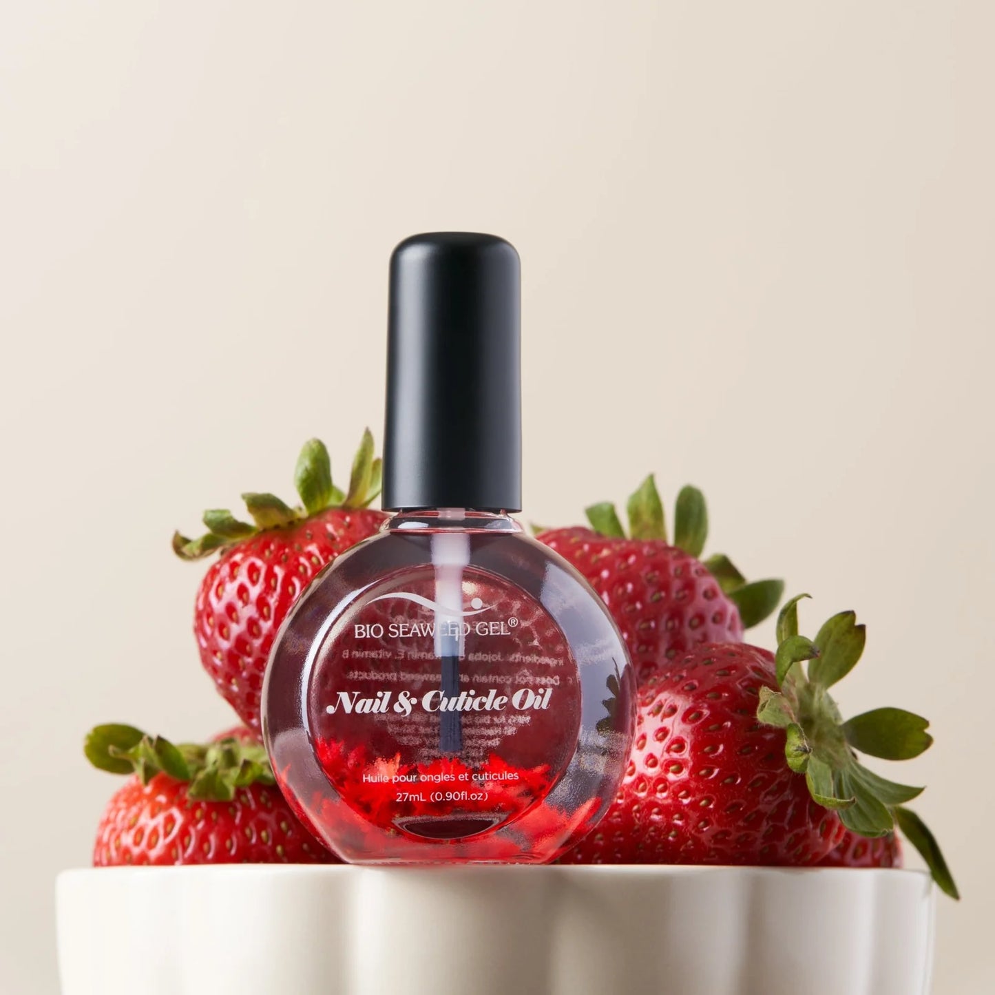 Strawberry Nail & Cuticle Oil | Bio Seaweed - CM Nails & Beauty Supply