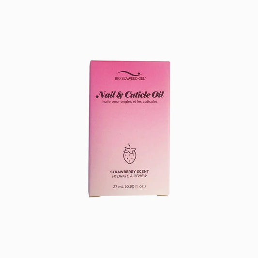 Strawberry Nail & Cuticle Oil | Bio Seaweed - CM Nails & Beauty Supply
