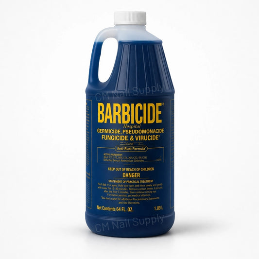 Barbicide Bottle Half Gallon on white background