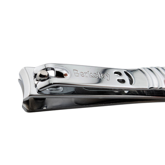 Berkeley Jumbo Smiley Nail Clipper | Curved Head Heavy-Duty Carbon Steel for Toenails - CM Nails & Beauty Supply