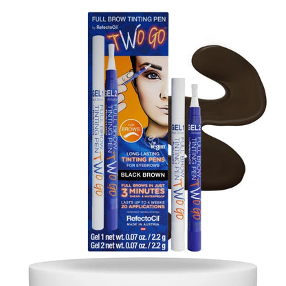 RefectoCil TWO GO – 2-in-1 Brow Tinting Pen for Full, Defined Brows - CM Nails & Beauty Supply